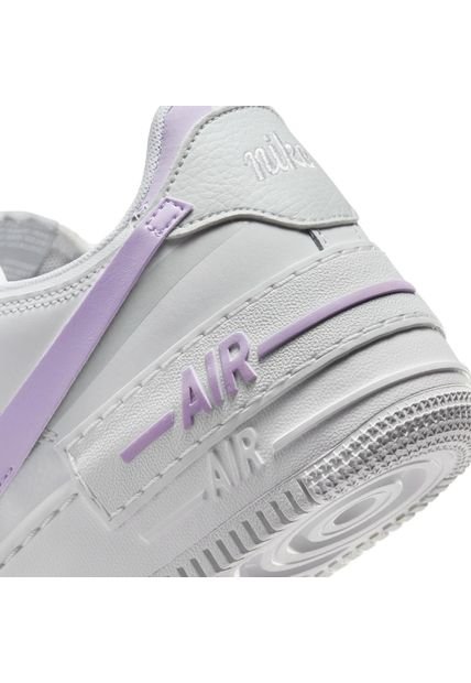 Tenis Mujer Nike Air Force 1 Shadow Blanco