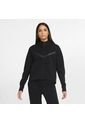 Buzo Mujer Nike Tech Fleece Windrunner Essntl Negro de Nike