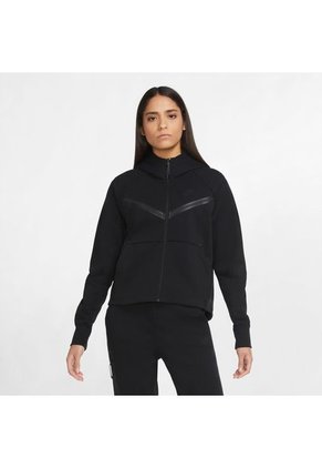 Buzo Mujer Nike Tech Fleece Windrunner Essntl Negro