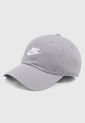 Gorra NIKE Club Futura Wash Gris de Nike