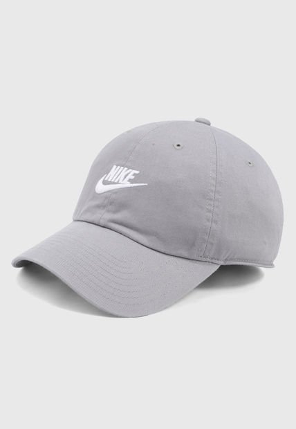 Gorra Gris-Blanco Nike Club Futura Wash