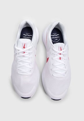 Tenis Running Blanco-Rojo-Azul Nike Revolution 7