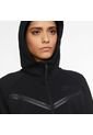 Buzo Mujer Nike Tech Fleece Windrunner Essntl Negro de Nike