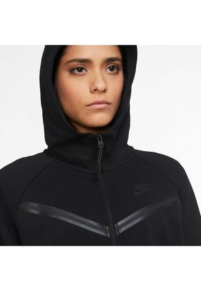Buzo Mujer Nike Tech Fleece Windrunner Essntl Negro