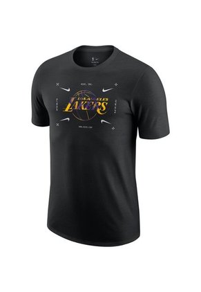 Camiseta Hombre Nike LA Lakers Essentials Arc Logo 2 Negro