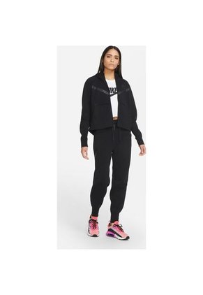 Buzo Mujer Nike Tech Fleece Windrunner Essntl Negro