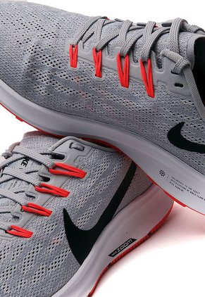 Tenis Running Gris-Naranja-Negro Nike Air Zoom Pegasus 36