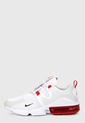 Tenis Lifestyle Blanco-Rojo-Negro Nike Air Max Infinity de Nike