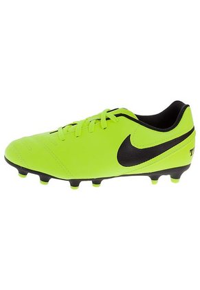 Guayo Amarillo Neón-Negro Nike Jr Tiempo Rio II Fg