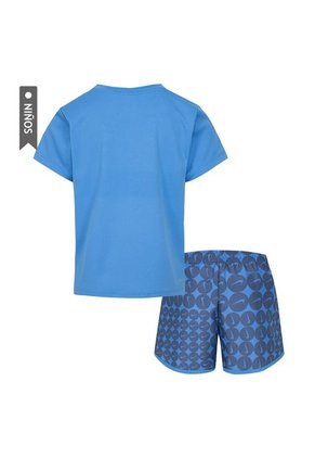 Conjunto Nike Essentials Aop Sprinter Se Niña-Azul
