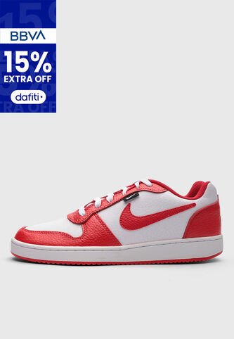 Tenis NIKE Ebernon Low Premium Blanco Nike