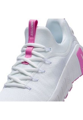Tenis Nike Free Metcon 6 Mujer-Blanco/Fucsia