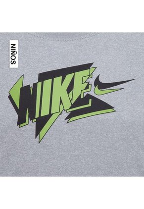 Camiseta Nike Nkb Adp Df Tee Niño-Gris
