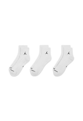 Medias Nike Jordan Everyday Cush Ankle 3Pr - Hombre-Blanco Nike