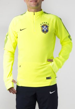 Buso de Fútbol Nike Selección Brasil Verde Neón