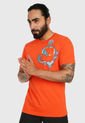 Camiseta Naranja-Verde Nike Exploration Series de Nike