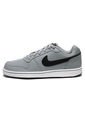 Tenis Gris-Negro-Blanco Nike Ebernon Low de Nike