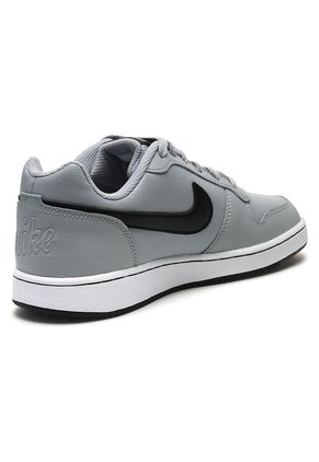 Tenis Gris-Negro-Blanco Nike Ebernon Low