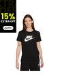 Camiseta Nike Sportswear Essentials Mujer-Negro de Nike