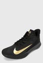 Tenis Basketball Negro-Plateado Nike de Nike