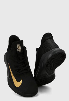 Tenis Basketball Negro-Plateado Nike