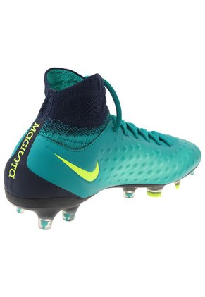 Guayo Verde Turquesa-Amarillo Nike Jr Magista Obra II Fg