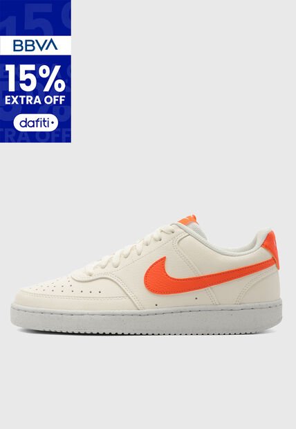 Tenis NIKE Court Vision Low Next Nature Beige