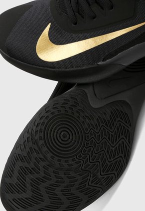 Tenis Basketball Negro-Plateado Nike