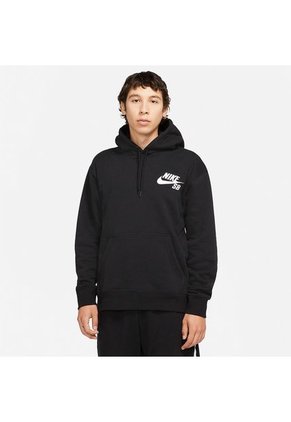 Buzo Hombre Nike Sb Icon Hoodie Po Essnl-Negro