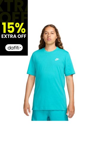 Camiseta Nike Sportswear Club-Celeste Nike