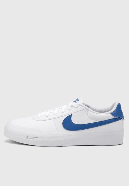 Tenis Lifestyle Blanco-Azul NIKE Court Shot