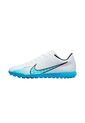 Zapatillas Nike Vapor 15 Club Turf-Blanco/Azul de Nike