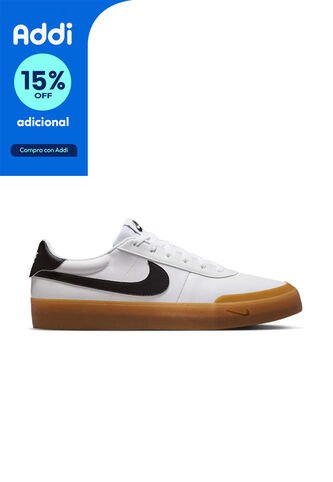 Tenis Nike Court Shot Hombre-Blanco/Negro Nike