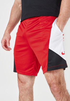Pantaloneta Rojo-Negro-Blanco Nike Regular