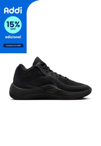 Tenis Nike Precision 8 Mid Hombre-Negro Nike
