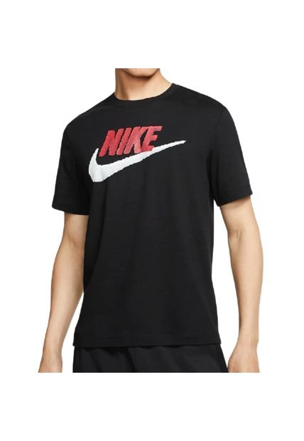 Camiseta Nike Sportswear-Negro