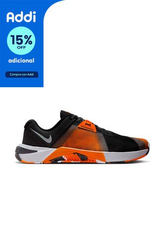 Tenis Nike M Metcon 10 Hombre-Negro/Naranja Nike