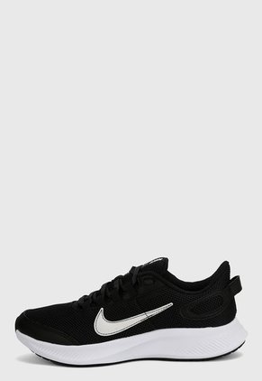 Tenis Running Negro-Blanco Nike Runallday 2