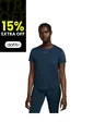 Camiseta Nike Uno Clásico Mujer-Azul Navy de Nike