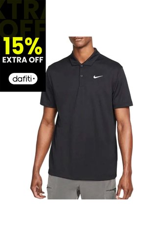 Camiseta Polo Nike Court Dri-Fit-Negro Nike