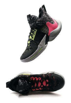 Tenis Basketball Negro-Fucsia-Verde-Gris Nike Jordan Why Not Zero-2
