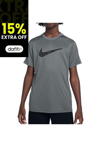 Camiseta Nike Trophy23 Niños-Gris