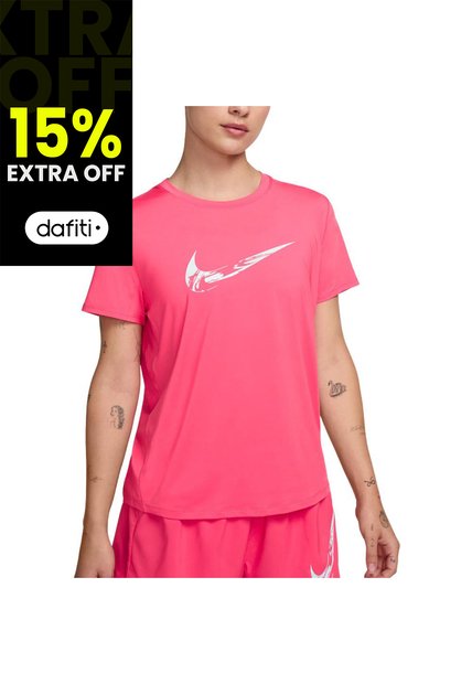 Camiseta Nike One Mujer-Rosa