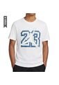Camiseta Nike 23 Jumpman Ss Niños-Blanco de Nike