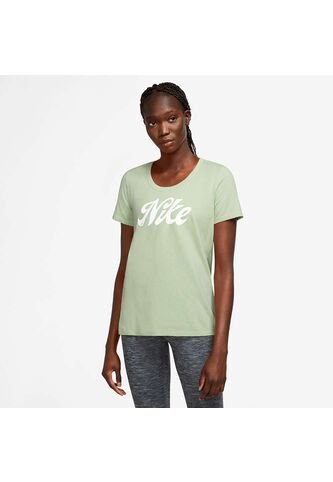CAMISETA NIKE MUJER FD2986-343 VERDE Talla XS Nike