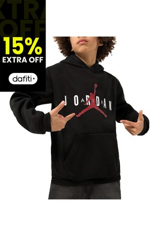Hoodie Jordan Sustainable Pullov Niños-Negro Nike