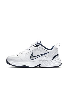 Tenis Nike Air Monarch Iv-Blanco/Azul