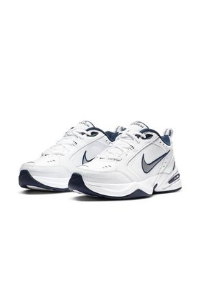 Tenis Nike Air Monarch Iv-Blanco/Azul