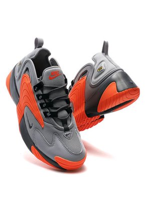 Tenis Lifestyle Gris-Naranja Nike Zoom 2k