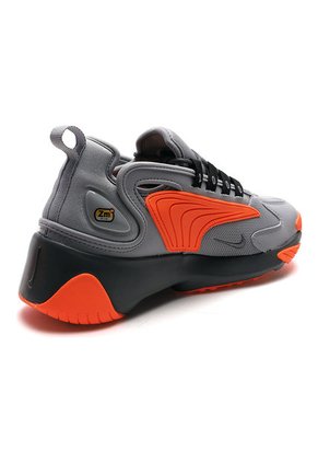 Tenis Lifestyle Gris-Naranja Nike Zoom 2k